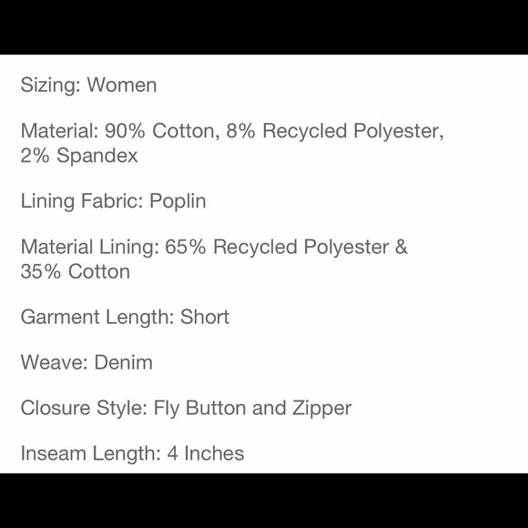 Women's High-Rise Short Jean Shorts - Universal T - Picture 4 of 8